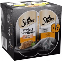 Photos - Cat Food Sheba Perfect Portions with Turkey in Gravy 6 pcs 