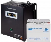 Photos - UPS Logicpower LPA-W-PSW-500VA + LPM-MG 12V 20 Ah 500 VA