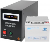 Photos - UPS Logicpower LPY-B-PSW-500VA Plus + LPM-MG 12V 40 Ah 500 VA