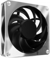 Photos - Computer Cooling Alphacool Apex Stealth Metal Fan 2000rpm Chrome 120mm 