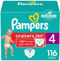 Nappies Pampers Cruisers 360 4 / 116 pcs 