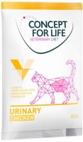 Photos - Cat Food Concept for Life Veterinary Diet Urinary Chicken  80 g