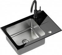 Photos - Kitchen Sink Quadron Hugh 116 ST3564SC1BS-BW7059CZP 640x440