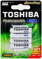 Photos - Battery Toshiba  4xAAA 950 mAh