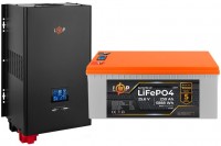 Photos - UPS Logicpower LPE-W-PSW-3600VA Plus + LP LiFePO4 LCD 24V 230 Ah 3600 VA