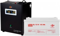 Photos - UPS Logicpower LPY-W-PSW-500VA Plus + LPM-GL 12V 65 Ah 500 VA