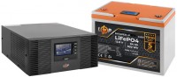 Photos - UPS Logicpower LPM-PSW-1500VA 12V + LP LiFePO4 LCD 12V 64 Ah 1500 VA