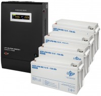 Photos - UPS Logicpower LPY-W-PSW-3000VA Plus + 4 x LPM-MG 12V 150 Ah 3000 VA