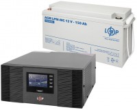 Photos - UPS Logicpower LPM-PSW-1500VA 12V + LPM-MG 12V 150 Ah 1500 VA