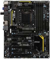 Photos - Motherboard MSI Z77 MPOWER 