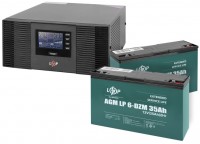 Photos - UPS Logicpower LPM-PSW-1500VA 12V + 2 x LP 6-DZM-35 1500 VA