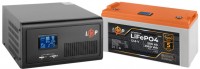 Photos - UPS Logicpower LPE-B-PSW-1500VA Plus + LP LiFePO4 LCD 12V 200 Ah 1500 VA