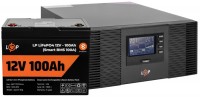 Photos - UPS Logicpower LPM-PSW-1500VA 12V + LP LiFePO4 12V 100 Ah 1500 VA