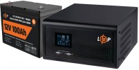 Photos - UPS Logicpower LPE-B-PSW-1000VA Plus + LP LiFePO4 12V 100 Ah 1000 VA