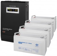 Photos - UPS Logicpower LPY-W-PSW-3000VA Plus + 4 x LPM-MG 12V 120 Ah 3000 VA