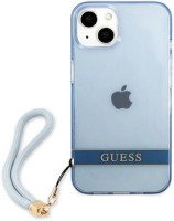 Photos - Case GUESS Translucent Strap for iPhone 13 