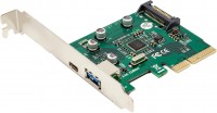 Photos - PCI Controller Card Frime ECF-PCIEtoUSB009.LP 