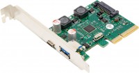 Photos - PCI Controller Card Frime ECF-PCIEtoUSB011.LP 