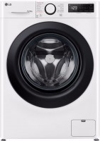 Photos - Washing Machine LG F4D06506W white