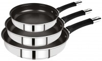 Photos - Pan Bergner BGEU-5529 24 cm  chrome