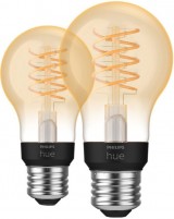 Photos - Light Bulb Philips Smart Bulb A19 7W 2100K E26 2 pcs 