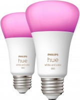 Light Bulb Philips Smart Bulb A19 9.5W E26 2 pcs 