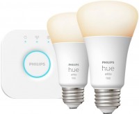 Photos - Light Bulb Philips Hue Starter kit E26 White 2 pcs 