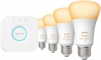 Light Bulb Philips Hue Starter kit E26 White ambiance 4 pcs 