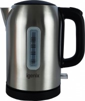 Photos - Electric Kettle Igenix IGK01022SS 2200 W 1 L  chrome