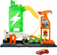 Photos - Car Track / Train Track Hot Wheels Super Recharge Fuel Station HTN79 
