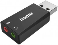 Photos - Sound Card Hama 2.0 stereo 