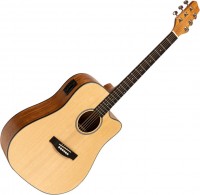 Photos - Acoustic Guitar Stagg SA25 DCE SPRUCE 