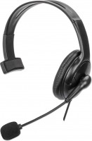 Photos - Headphones MANHATTAN Mono USB Headset with Reversible Microphone 