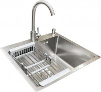 Kitchen Sink Romzha Arta Carbon U-490 A RO41525 540x480