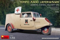 Photos - Model Building Kit MiniArt Tempo A400 Lieferwagen German 3-Wheel Delivery Van (1:35) 