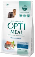 Photos - Dog Food Optimeal Adult Mini Beed Salmon 