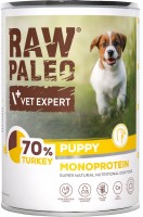 Photos - Dog Food VetExpert Raw Paleo Puppy Turkey 400 g 1
