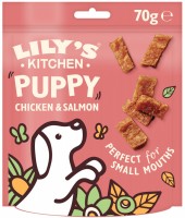 Photos - Dog Food Lilys Kitchen Puppy Chicken/Salmon Nibbles 70 g 