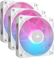 Computer Cooling Corsair iCUE LINK RX120 RGB PWM Triple Pack White 
