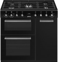 Photos - Cooker Smeg Classic CX93GMBL black