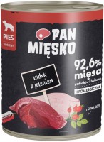 Photos - Dog Food PAN MIESKO Adult Turkey with Lamb 800 g 1