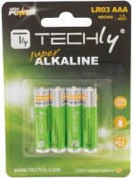 Photos - Battery TECHLY Alkaline  4xAAA