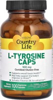 Photos - Amino Acid Country Life L-Tyrosine Caps 500 mg 100 cap 