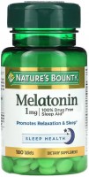 Photos - Amino Acid Natures Bounty Melatonin 1 mg 180 tab 