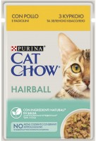 Photos - Cat Food Cat Chow Adult Hairball Chicken Pouch 85 g 