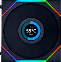 Computer Cooling Lian Li Uni Fan Reverse TL120 LCD Black 