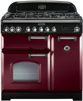 Photos - Cooker Rangemaster CDL90DFFCY/C burgundy