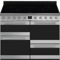 Photos - Cooker Smeg Classic SYD4110I-1 stainless steel