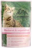 Photos - Cat Food Carpathian Adult Mackerel/Vegetables  24 pcs