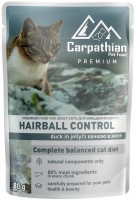 Photos - Cat Food Carpathian Adult Hairball Duck in Jelly  24 pcs
